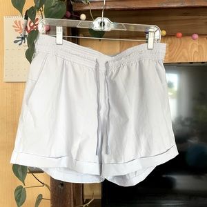 Lilac lululemon shorts